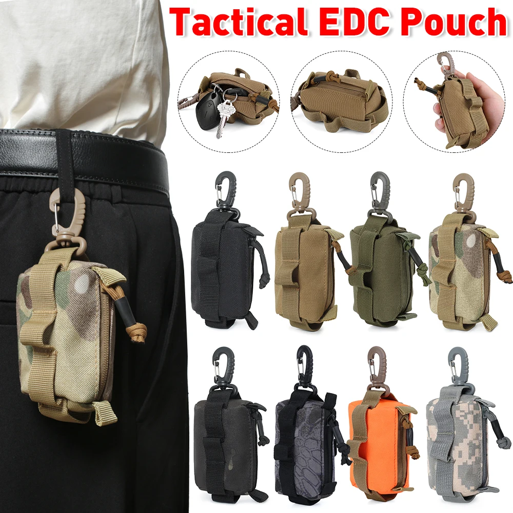 Tactical EDC Pouch Zipper Key  - Edc Carry Card reseña y precio