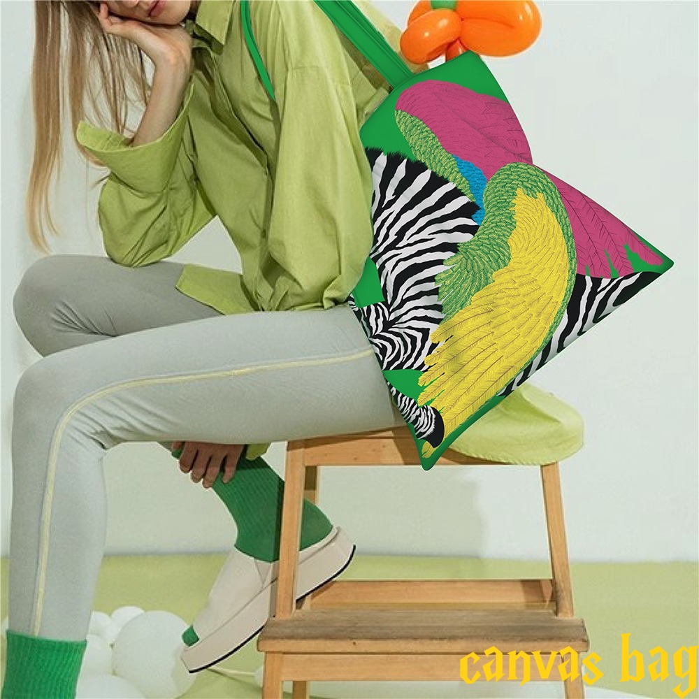 Fashion Multi-color Canvas Bag - Edc Carry Bag reseña y precio