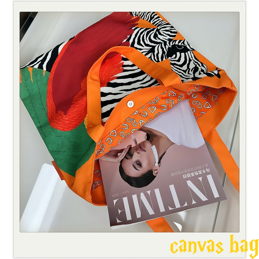 Fashion Multi-color Canvas Bag - Edc Carry Bag reseña y precio