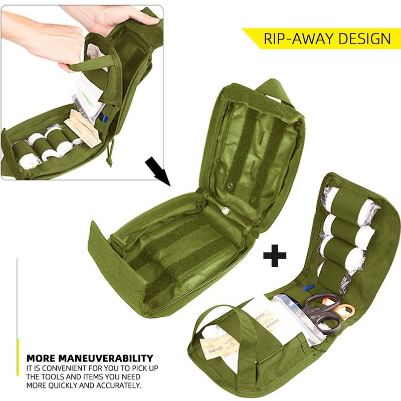 Tactical Molle First Aid Kit M - Edc Carry Pack reseña y precio