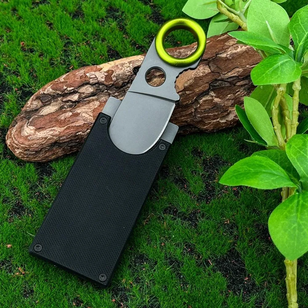 Mini EDC Ring Fixed Blade Knif - Edc Pocket Carry Fixed Blade reseña y precio