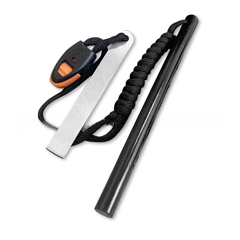 10*150mm Outdoor Flint Magnesi - Ferro Rod Striker reseña y precio