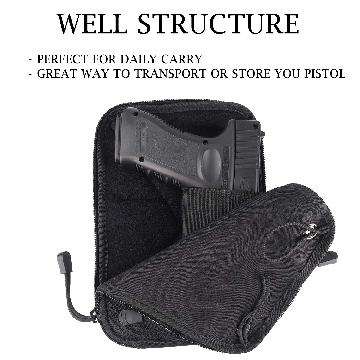 Molle Tactical Concealed Gun H - Edc Concealed Carry Fanny Pack reseña y precio