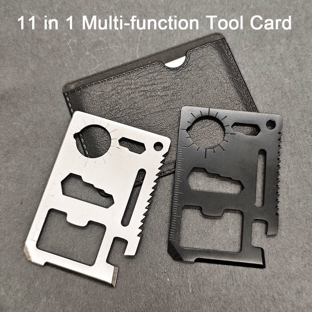 Stainless Steel EDC Pocket Too - Multitool Credit Card reseña y precio