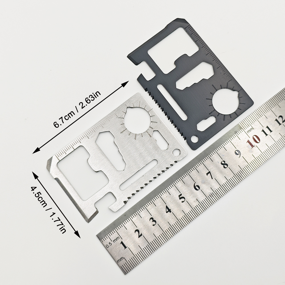 Stainless Steel EDC Pocket Too - Multitool Credit Card reseña y precio