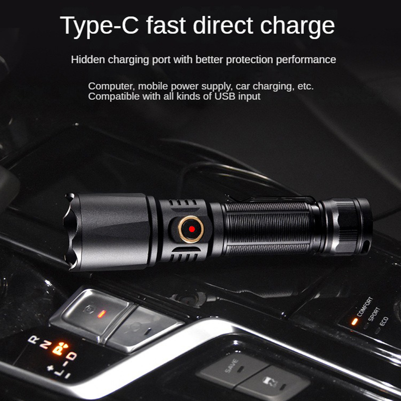 Type-C USB Rechargeable 21700  - Edc (Every Day Carry reseña y precio