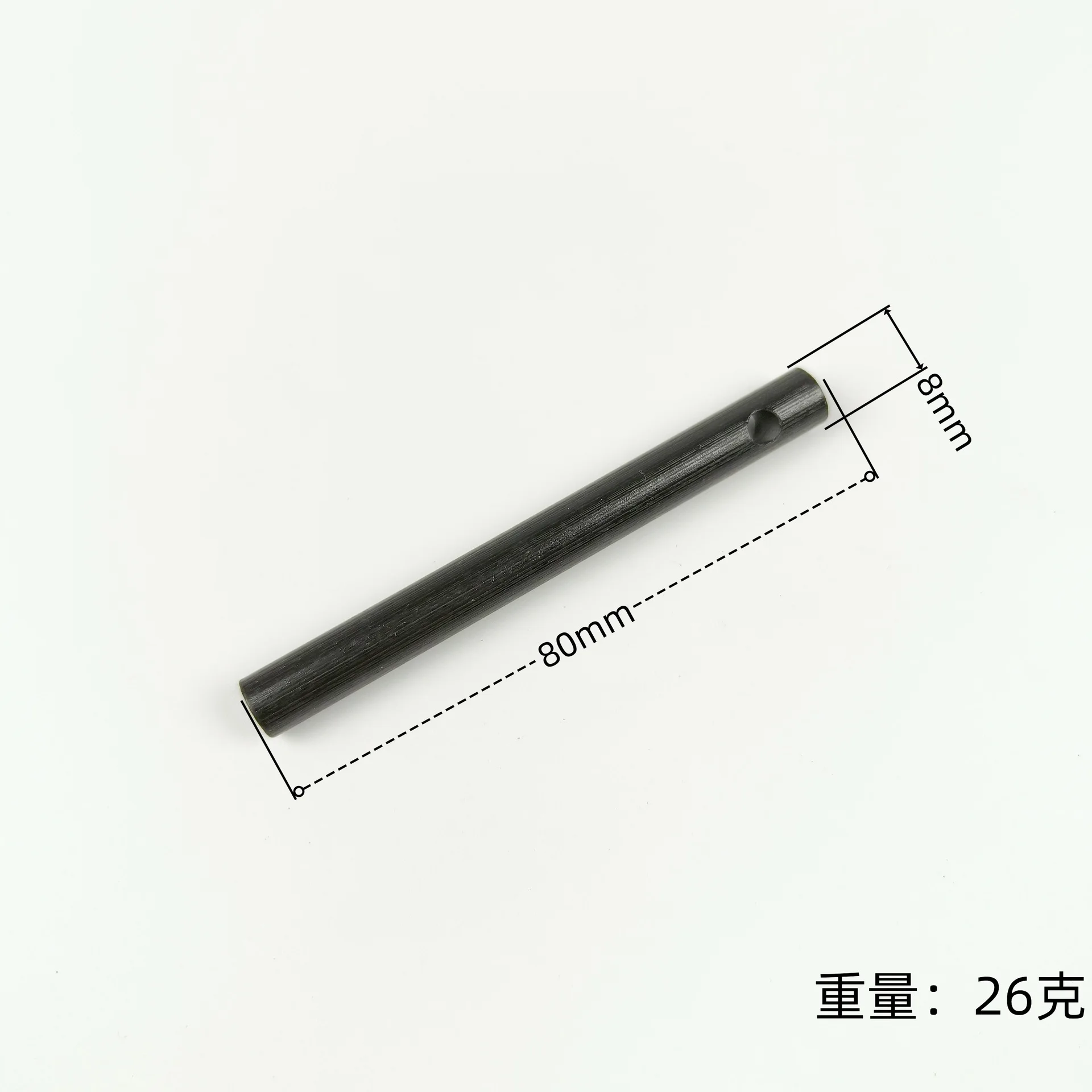 2PCS 8 * 80mm Perforated Campi - Ferro Rod Striker reseña y precio