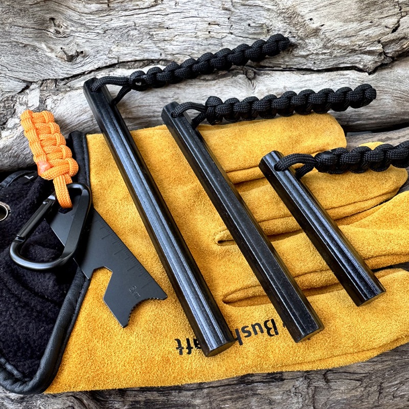 Hand Woven Rope Hexagonal Flin - Ferro Rod Striker reseña y precio