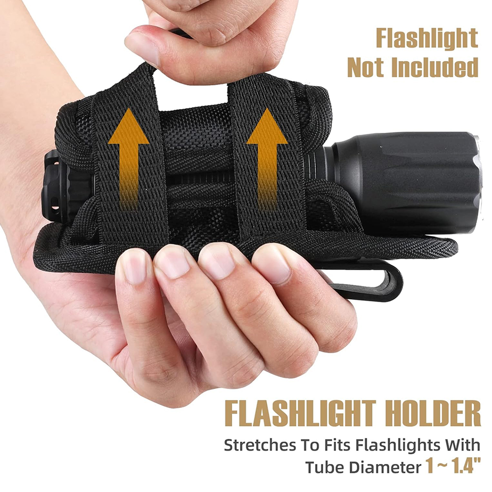 Tactical Flashlight Pouch Hols - Appendix Carry Edc reseña y precio