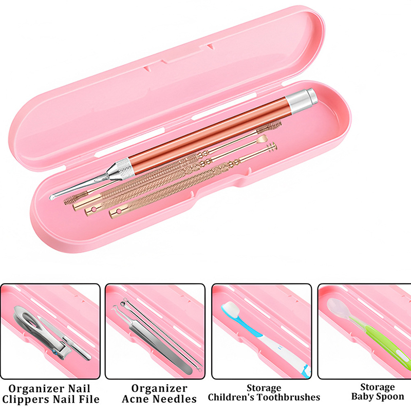 1/8 Pcs Portable Rectangle Nai - Nail File Titanium reseña y precio