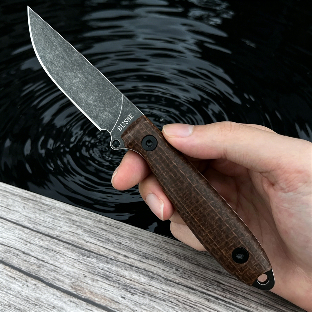 Micarta Grip Fixed Blade EDC K - Edc Fixed Blade Deep Carry reseña y precio
