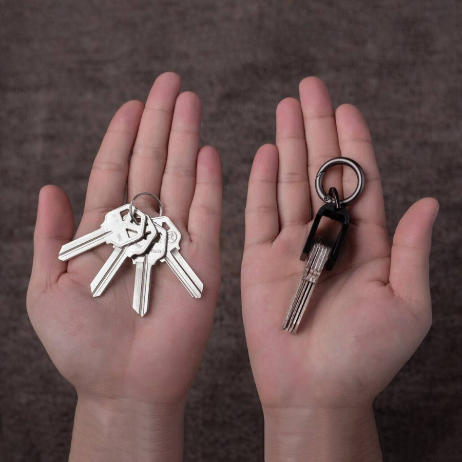 EDC Mini Key Organizer Keychai - Edc Carry Card reseña y precio