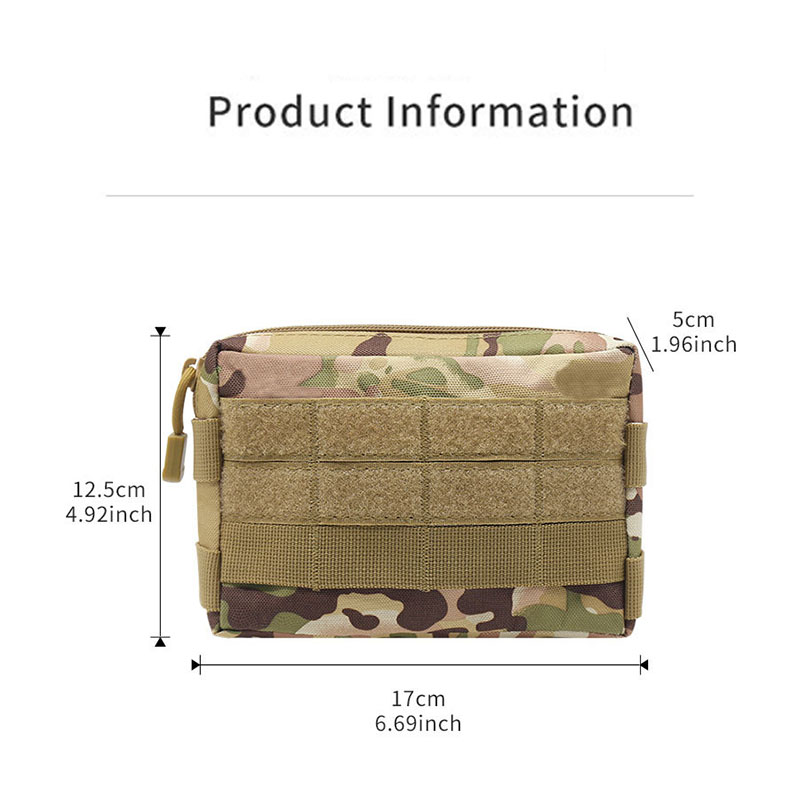 Tactical Molle Waist Pack 600D - Edc Carry Card reseña y precio