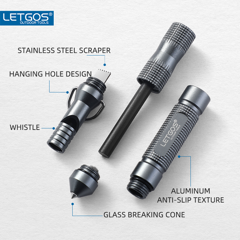 New Waterproof High Decibel Su - Ferro Rod Striker reseña y precio