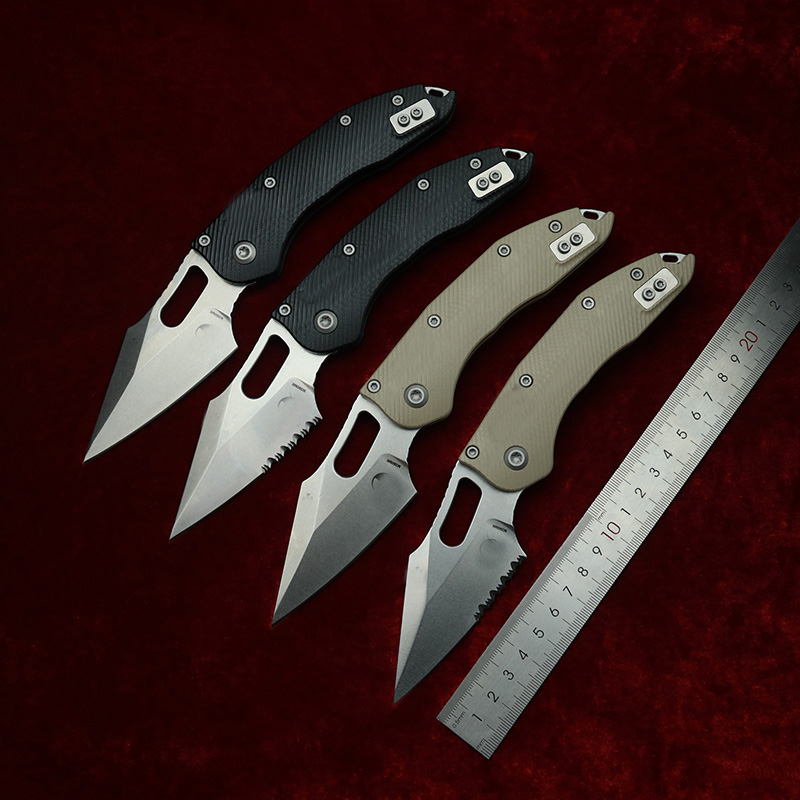 LEMIFSHE  Manual Stitch Textur - Edc Carry Pocket Knife reseña y precio