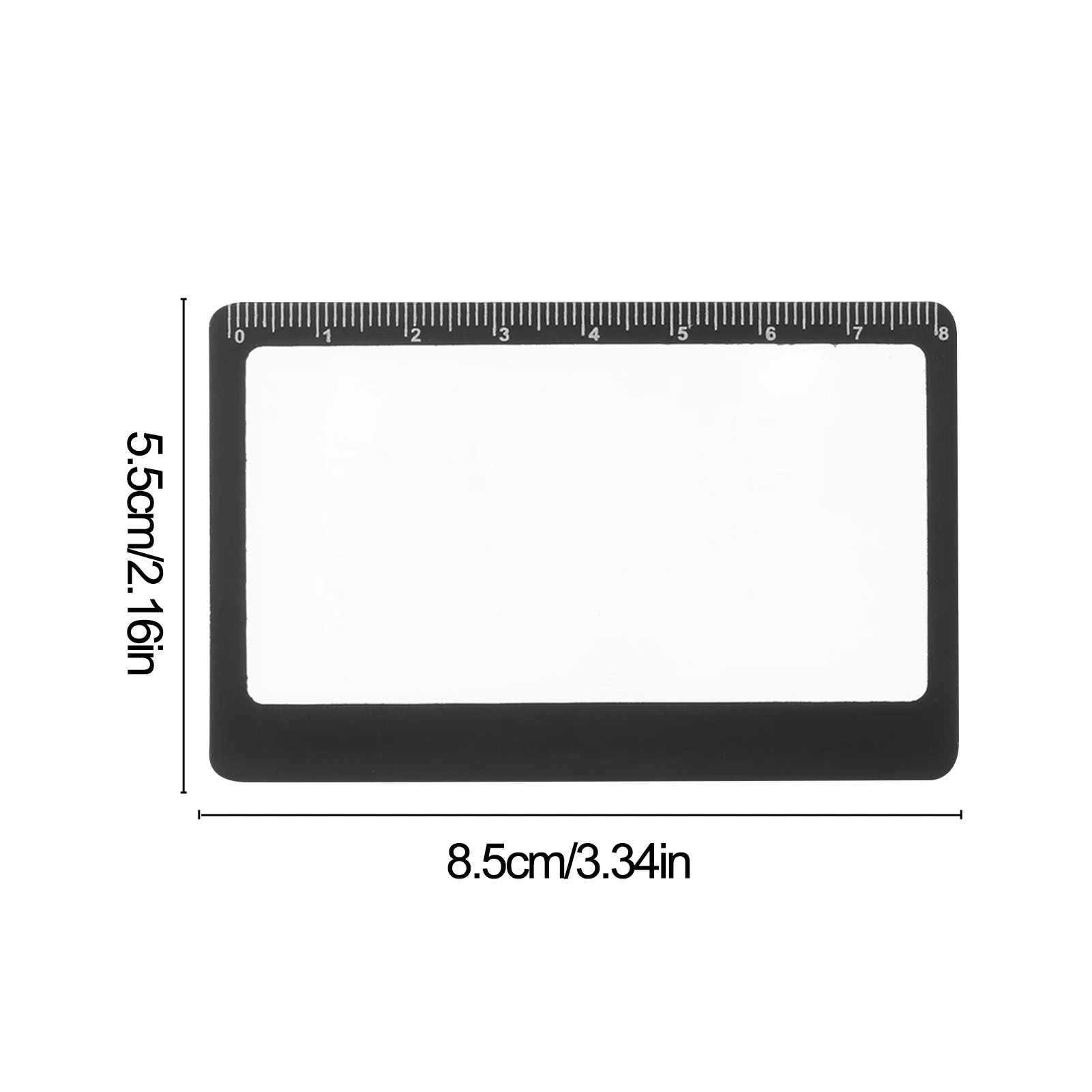 Card Credit Size HD 3X Magnify - Multitool Credit Card reseña y precio