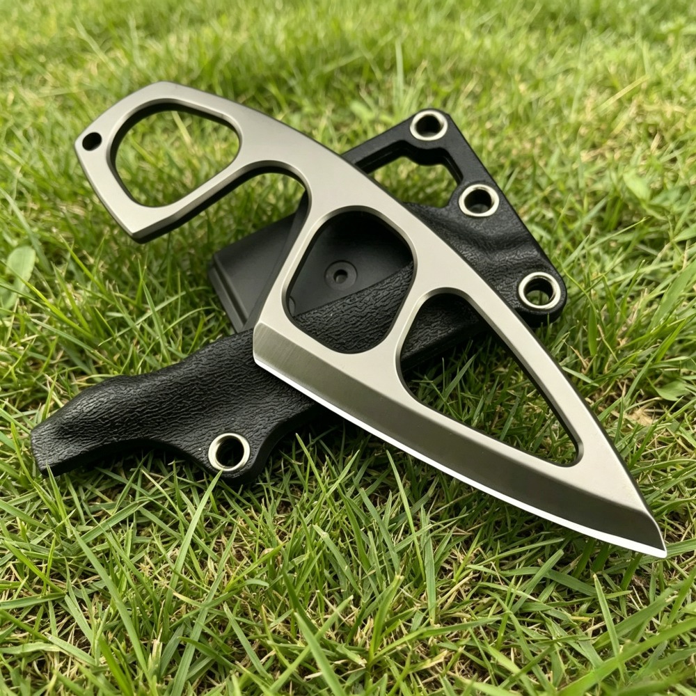 High Hardness Neck Knife 440C  - Edc Pocket Carry Fixed Blade reseña y precio