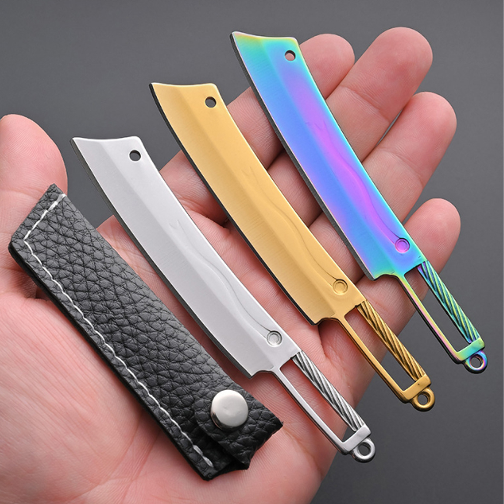Titanium Mini Knife - Portable - Edc Carry Pocket Knife reseña y precio