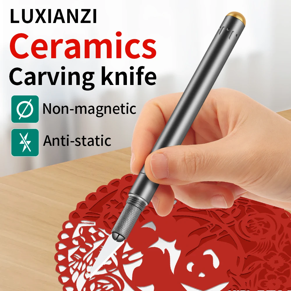 LUXIANZI Ceramics Blade Carvin - Pocket Knife Ceramic reseña y precio