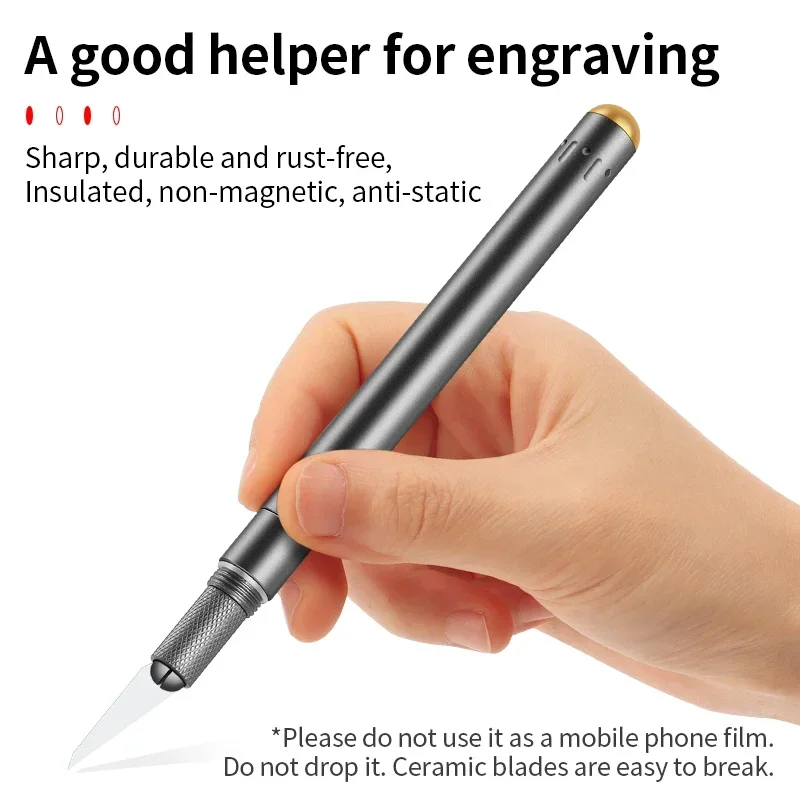 LUXIANZI Ceramics Blade Carvin - Pocket Knife Ceramic reseña y precio