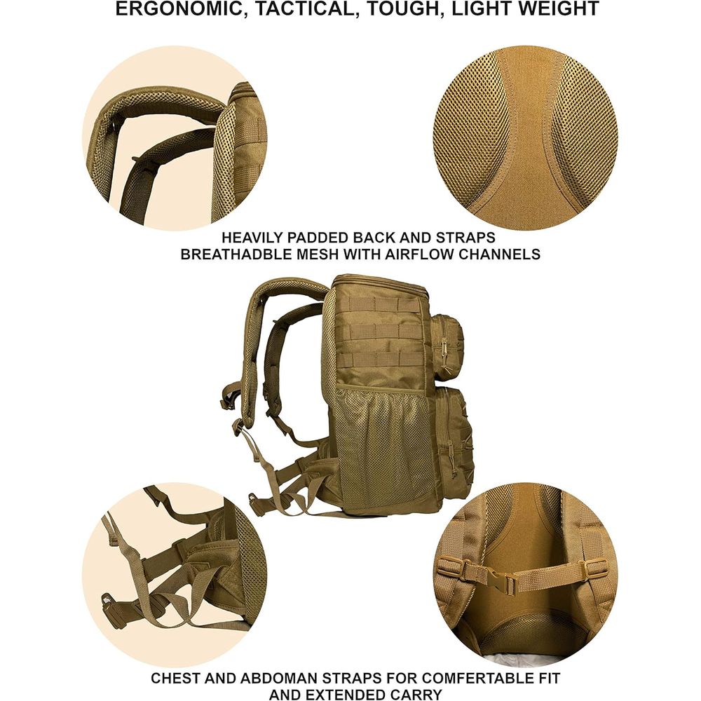 Rugged Insulated Tactical Back - Multitool Credit Card reseña y precio