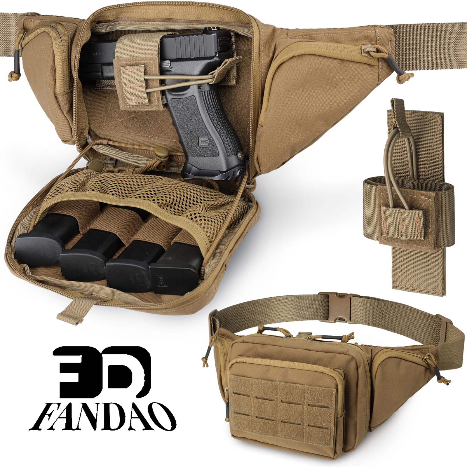 Tactical Concealed Carry Fanny - Edc Concealed Carry Fanny Pack reseña y precio