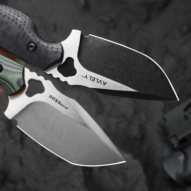 High-hardness DC53 steel strai - Edc Fixed Blade Deep Carry reseña y precio