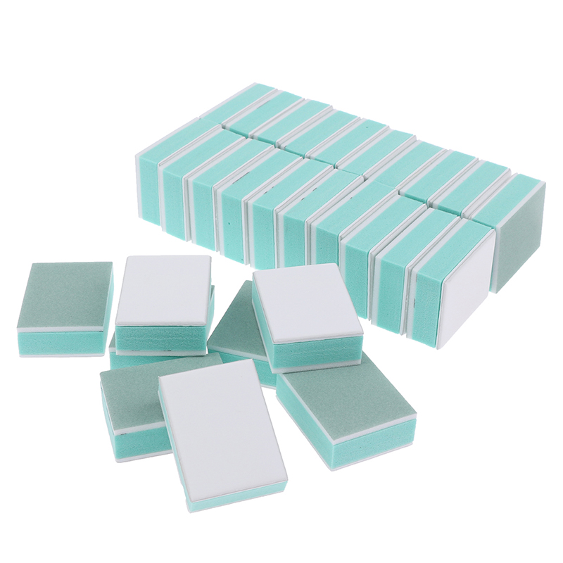 50 Pcs/lot Mini Nail Buffer Bl - Nail File Titanium reseña y precio