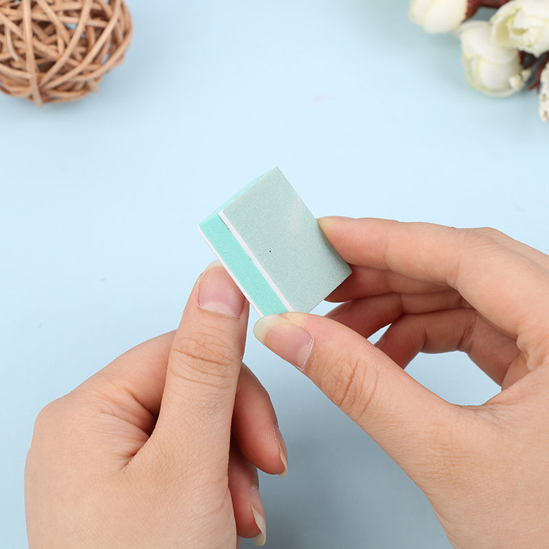 50 Pcs/lot Mini Nail Buffer Bl - Nail File Titanium reseña y precio