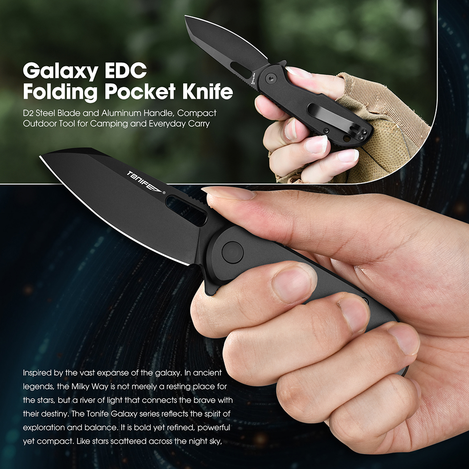 TONIFE Galaxy Mini CKT9205 Fol - Edc Carry Pocket Knife reseña y precio
