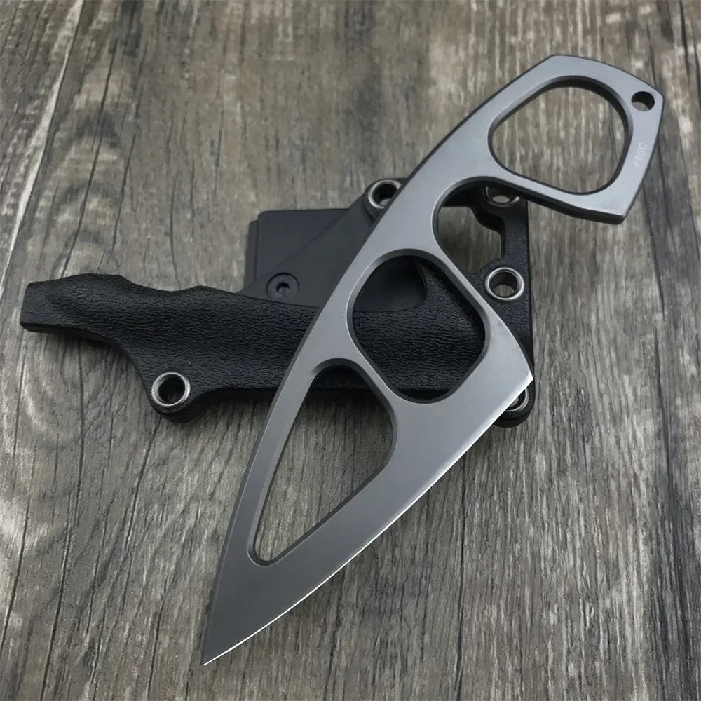 High Hardness Neck Knife 440C  - Edc Pocket Carry Fixed Blade reseña y precio