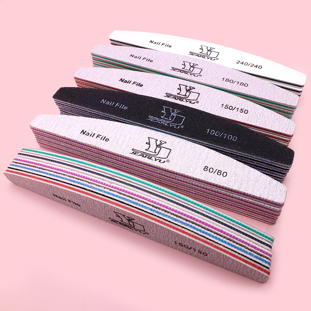 5Pcs Nail File Set Mix Color P - Nail File Titanium reseña y precio