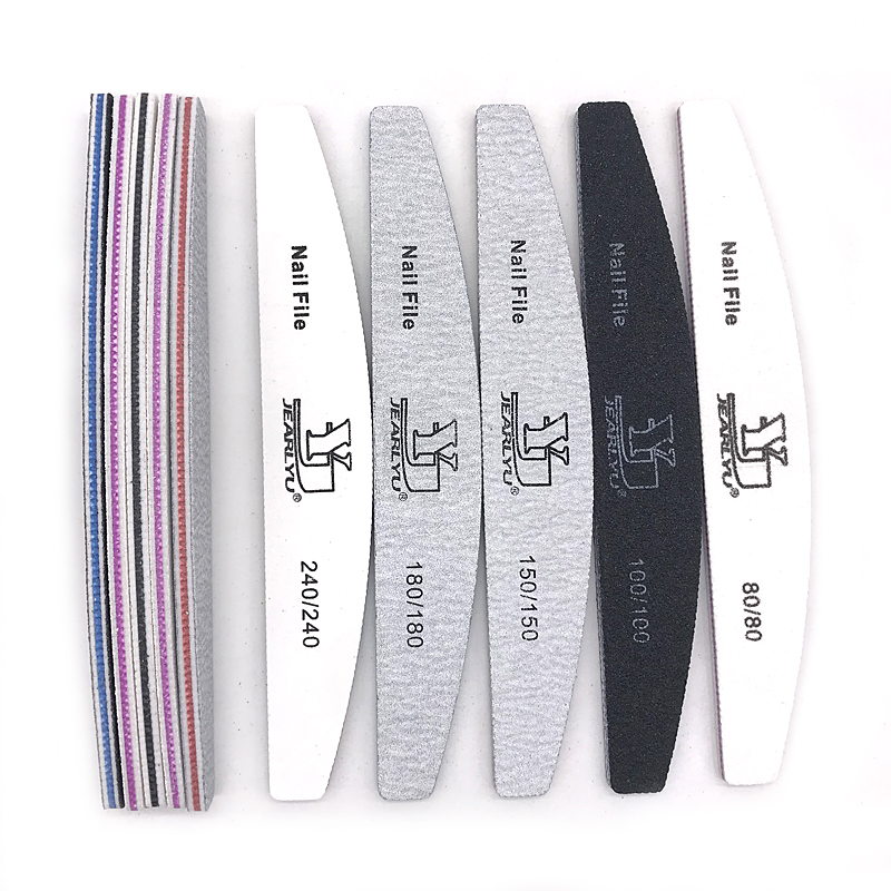 5Pcs Nail File Set Mix Color P - Nail File Titanium reseña y precio