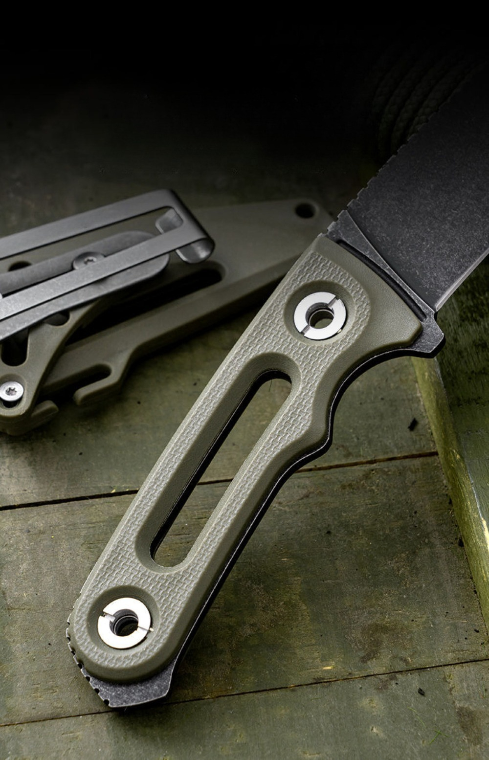 FX Portable Fixed Blade Knife  - Edc Fixed Blade Deep Carry reseña y precio