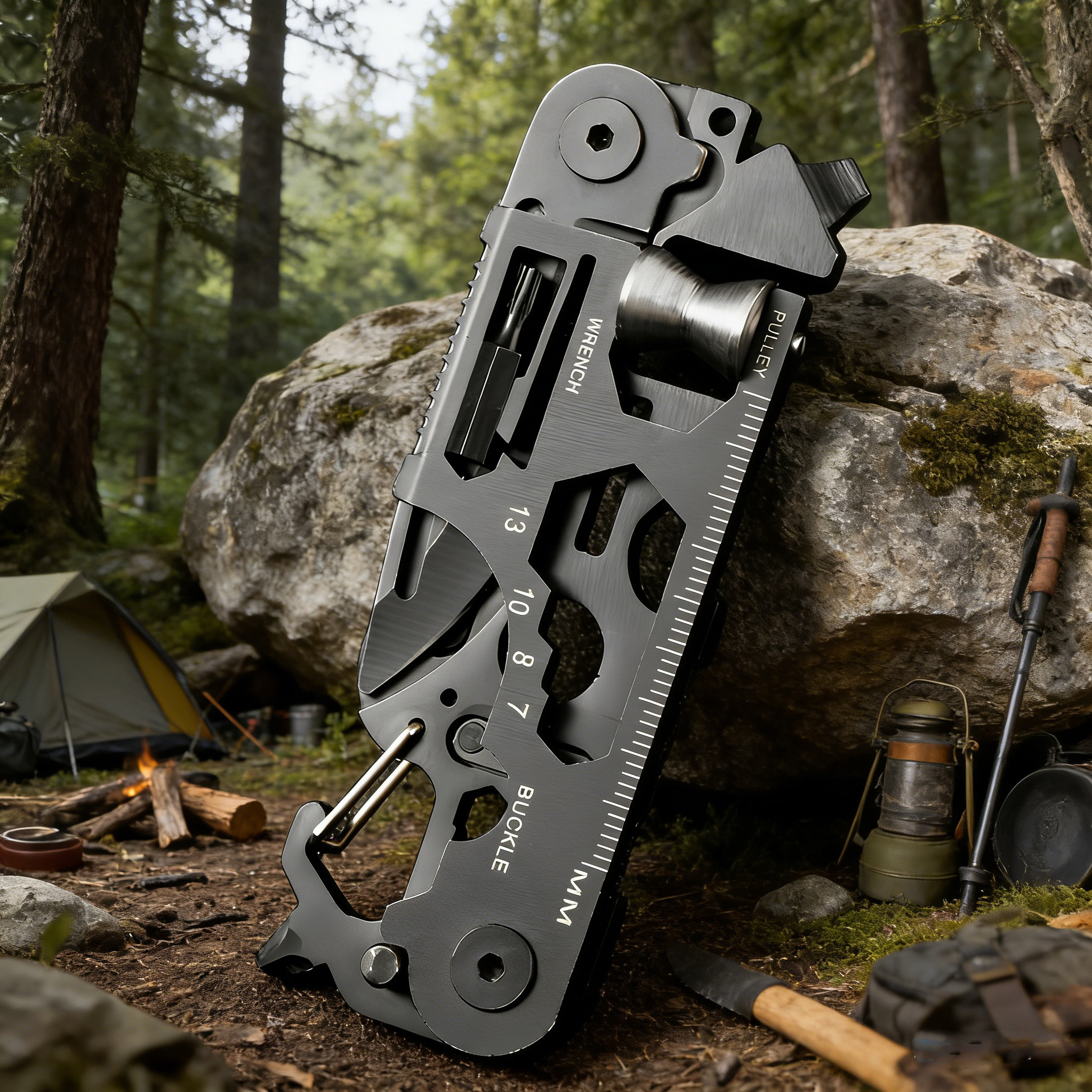 Multifunctional Outdoor Tool C - Multitool Credit Card reseña y precio