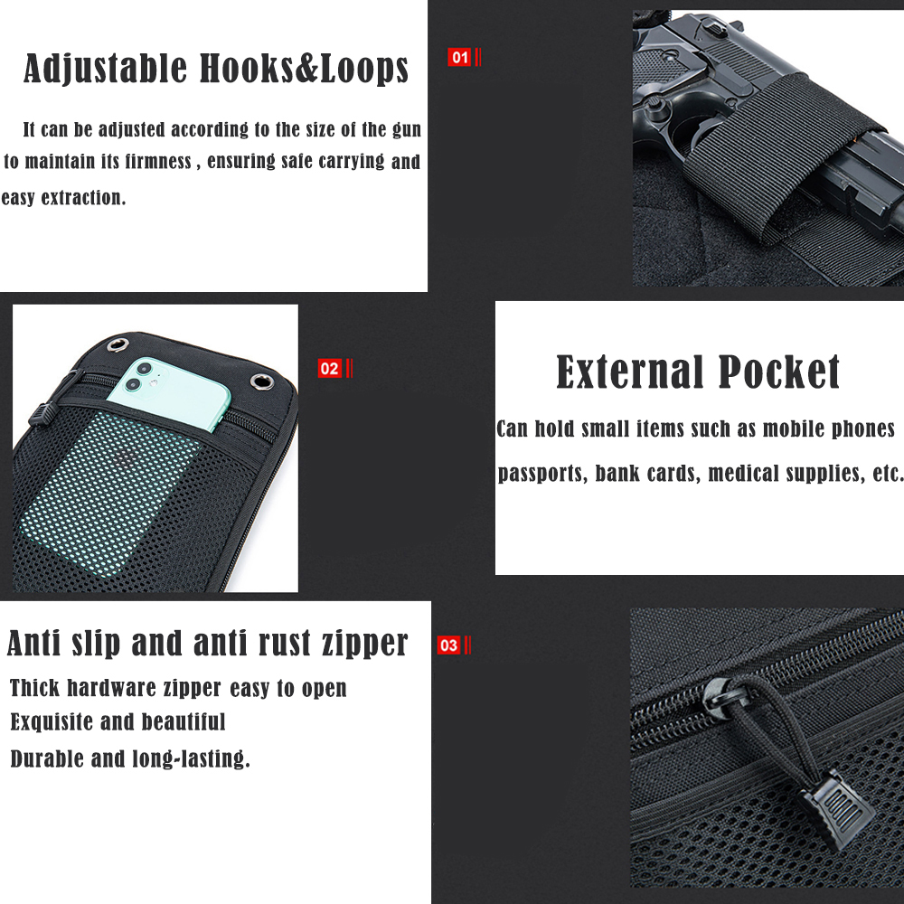 Molle Outdoor Tactical Conceal - Edc Concealed Carry Fanny Pack reseña y precio