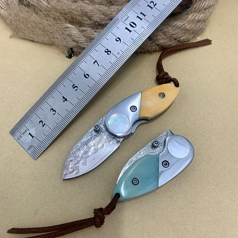 RHON Mini Size Thumb Open Pock - Edc Pocket Carry Fixed Blade reseña y precio