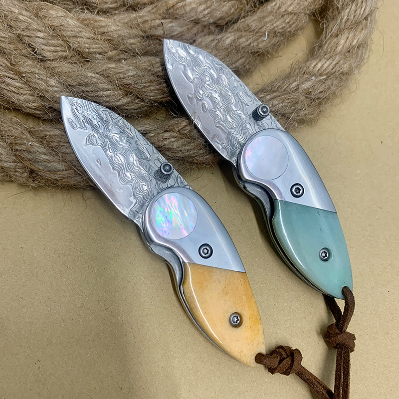 RHON Mini Size Thumb Open Pock - Edc Pocket Carry Fixed Blade reseña y precio