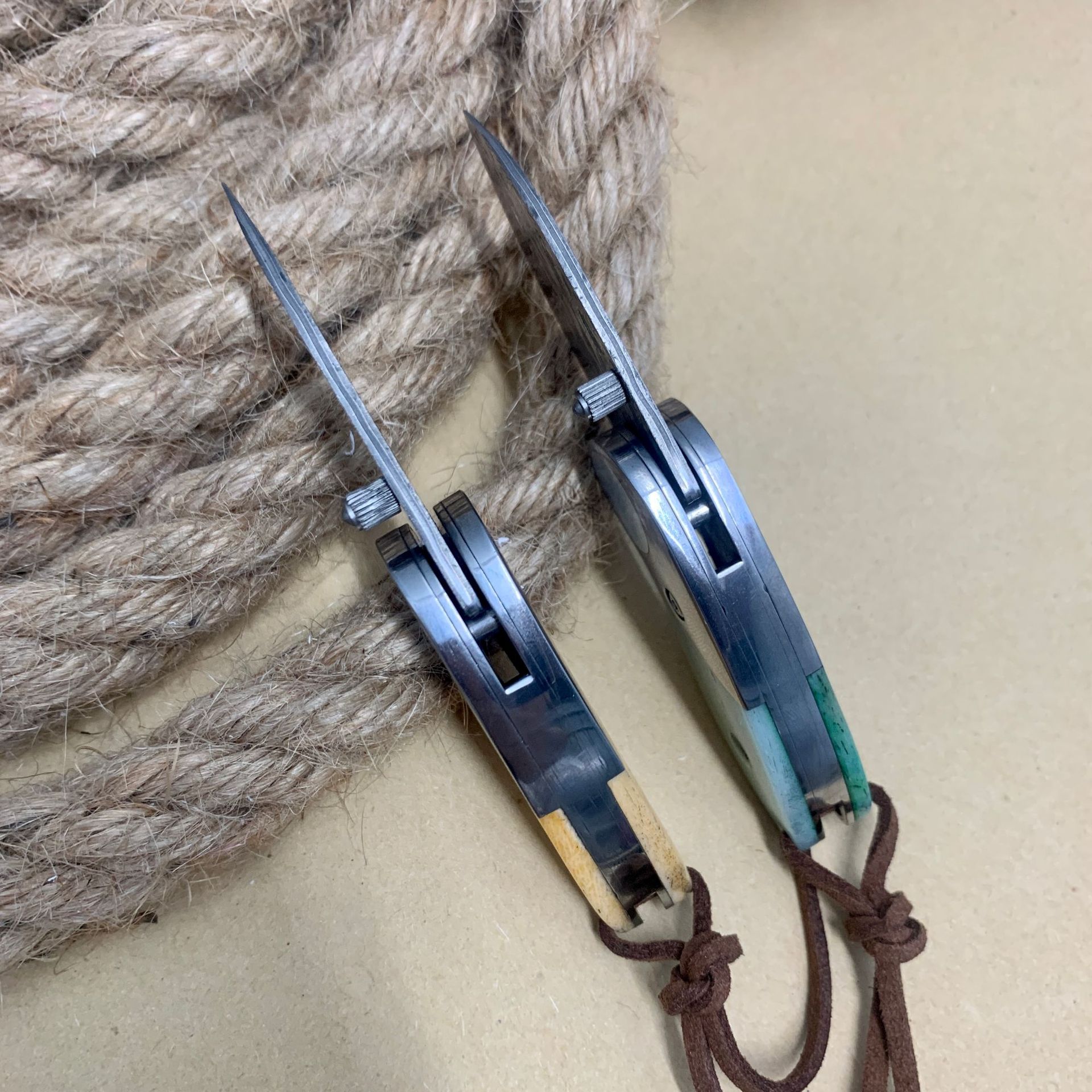 RHON Mini Size Thumb Open Pock - Edc Pocket Carry Fixed Blade reseña y precio