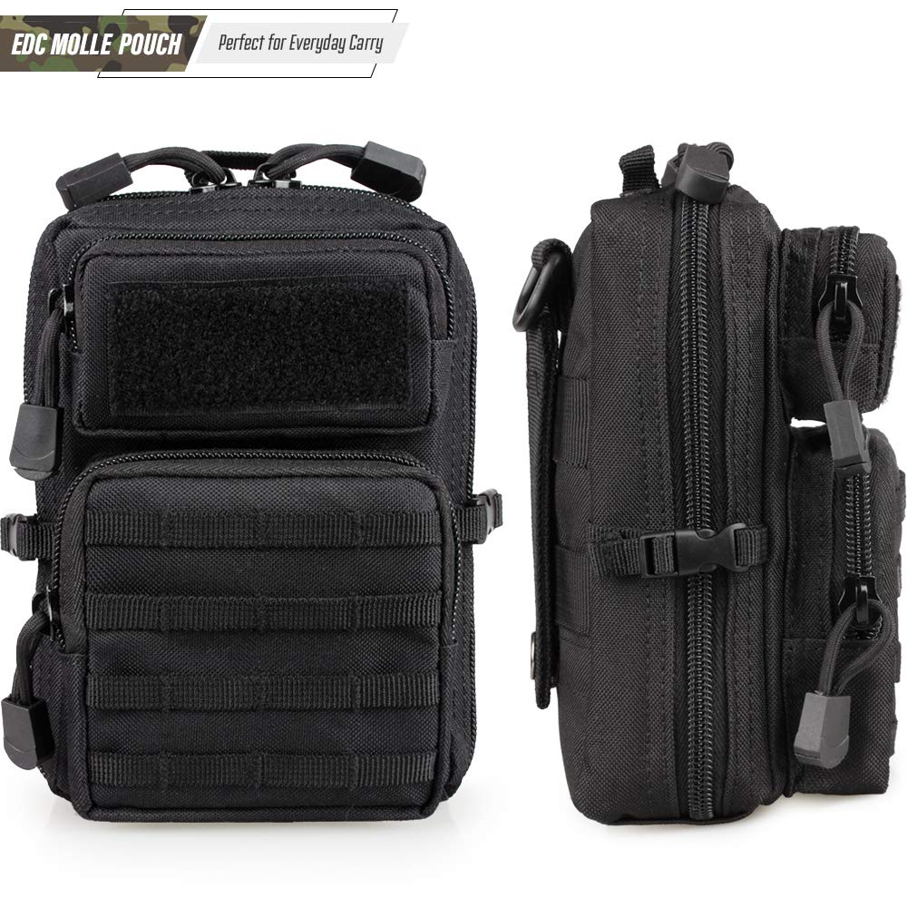 Tactical MOLLE Utility Pouch M - Appendix Carry Edc reseña y precio