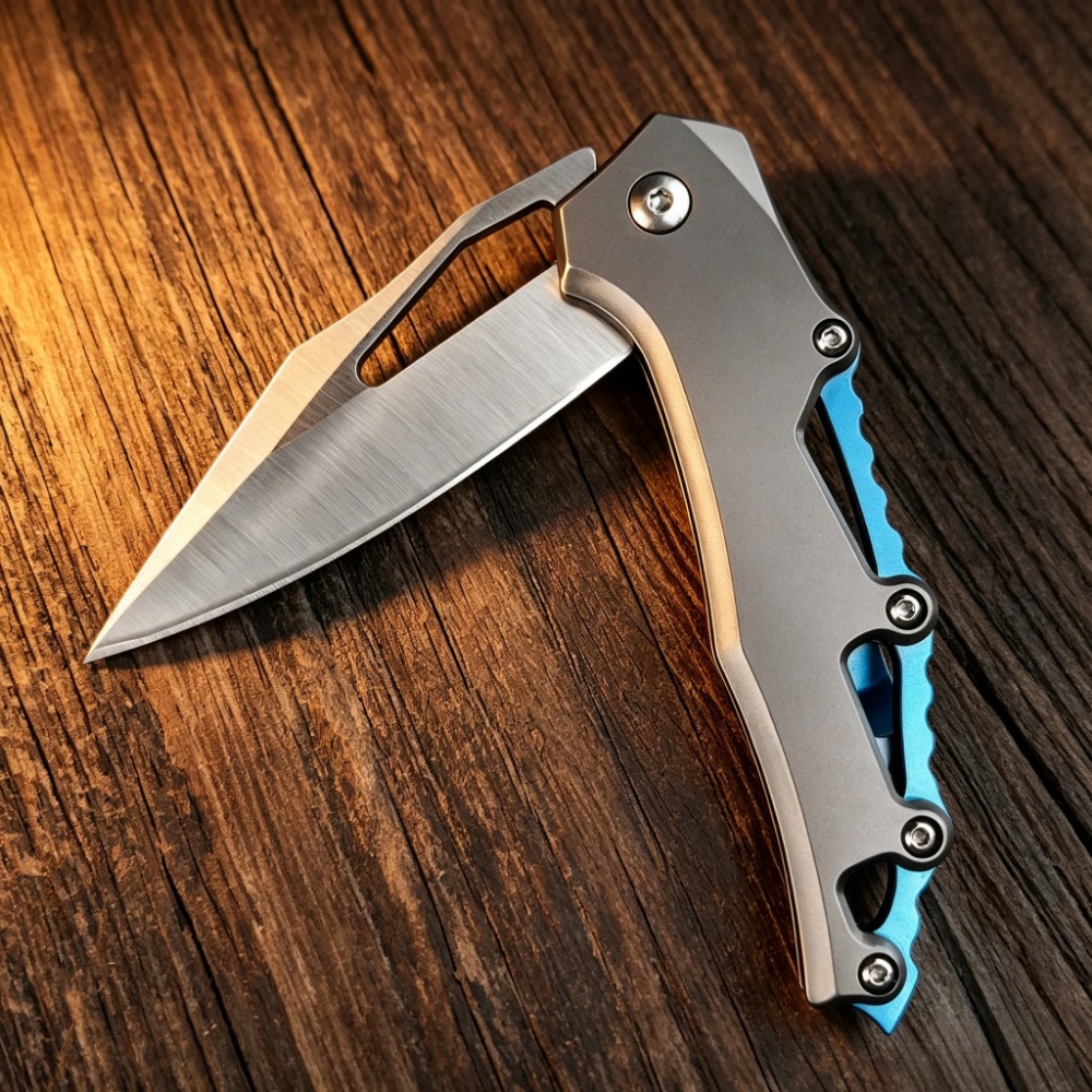 Compact EDC Folding Knife D2 S - Edc Every Day Carry おもちゃ reseña y precio