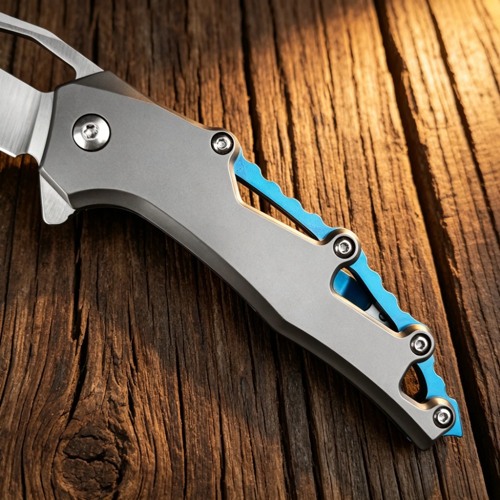 Compact EDC Folding Knife D2 S - Edc Every Day Carry おもちゃ reseña y precio