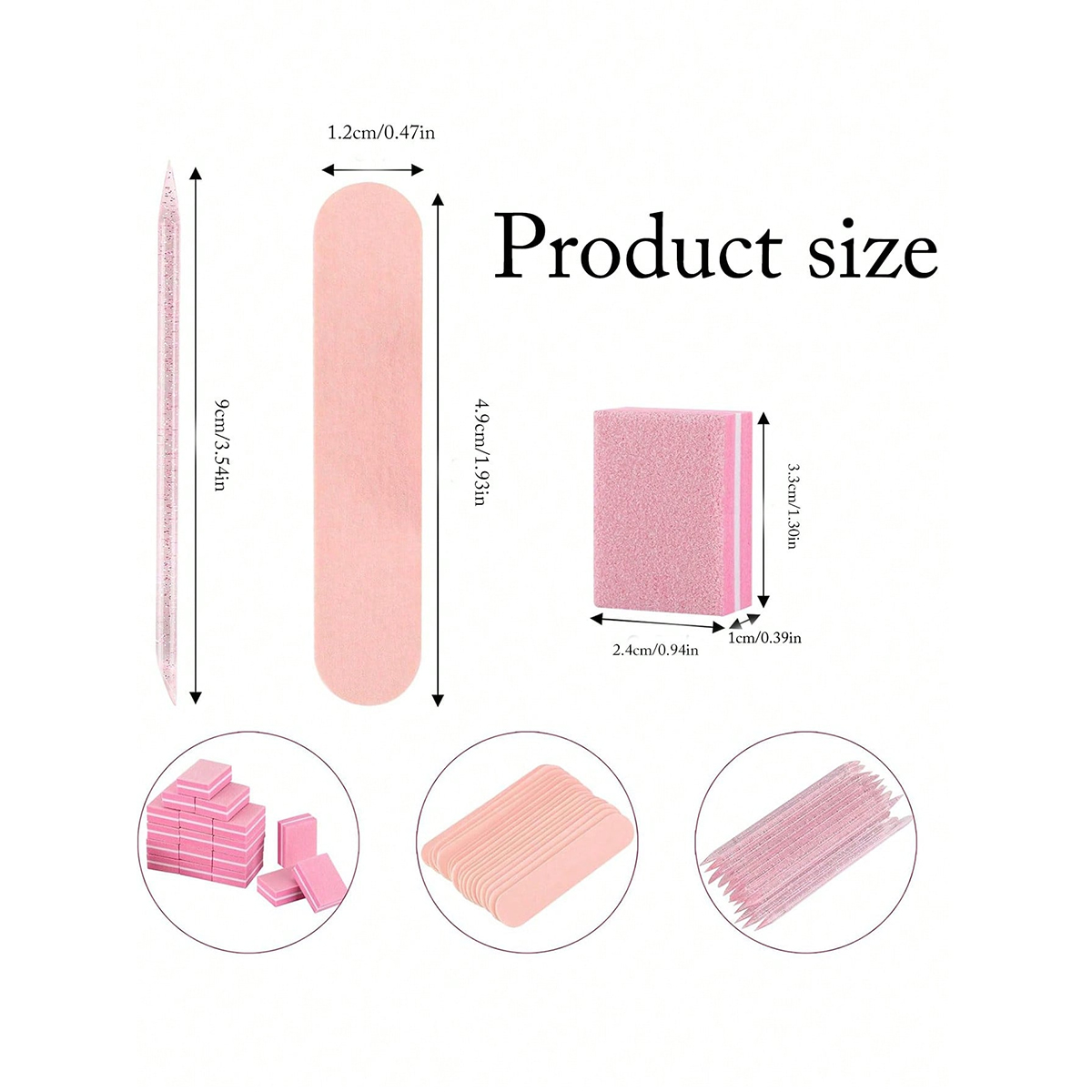 Manicure Kits, Individually Pa - Nail File Titanium reseña y precio