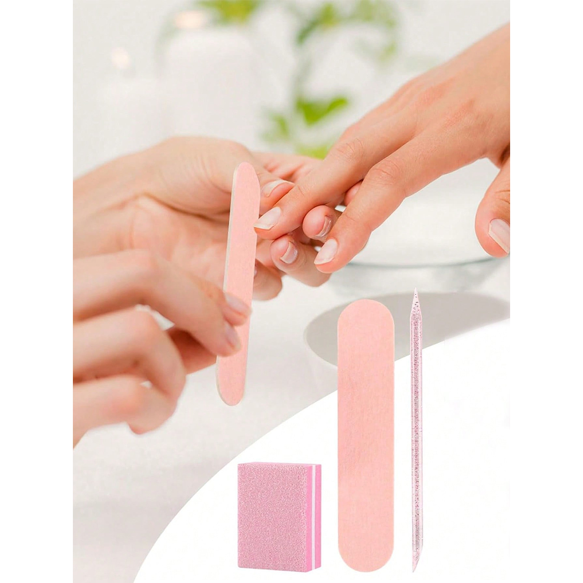 Manicure Kits, Individually Pa - Nail File Titanium reseña y precio