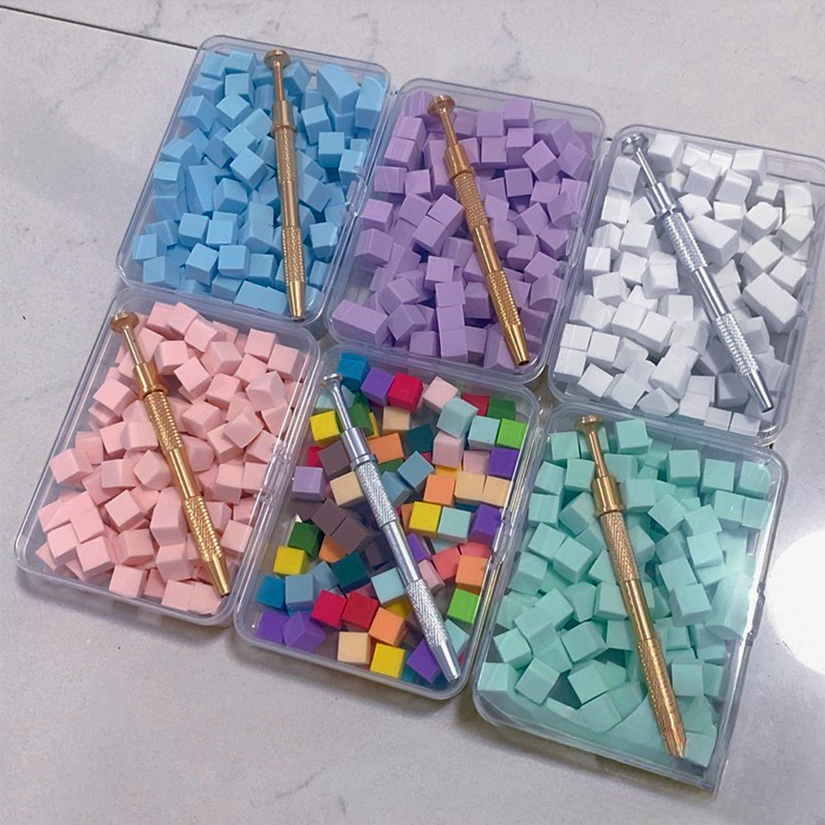 1set 100pcs Nail care gradual  - Nail File Titanium reseña y precio
