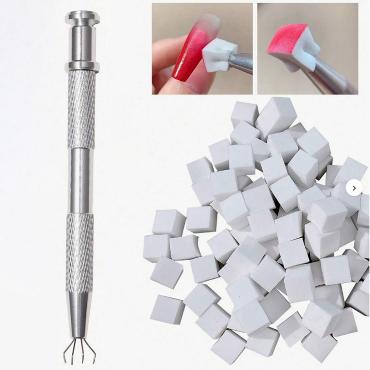 1set 100pcs Nail care gradual  - Nail File Titanium reseña y precio
