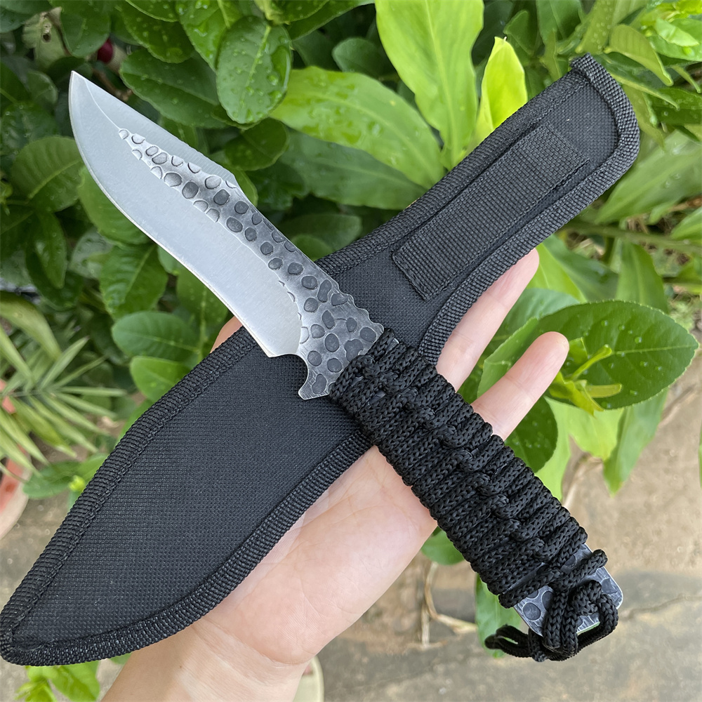 Forged 8cr13mov Blade Pocket k - Edc Pocket Carry Fixed Blade reseña y precio