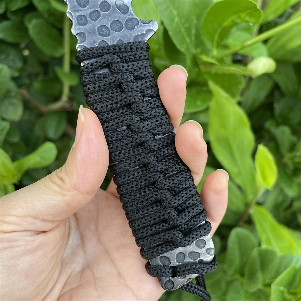 Forged 8cr13mov Blade Pocket k - Edc Pocket Carry Fixed Blade reseña y precio