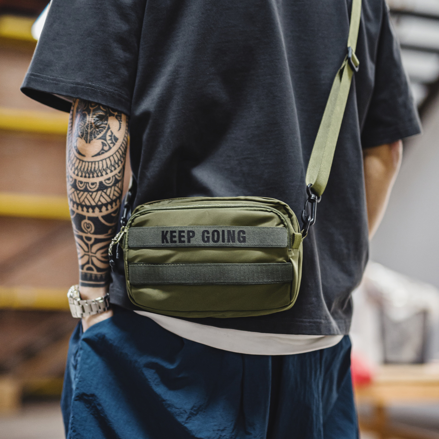 Maden Men's Crossbody Bag Mili - Edc Everyday Carry Bag reseña y precio