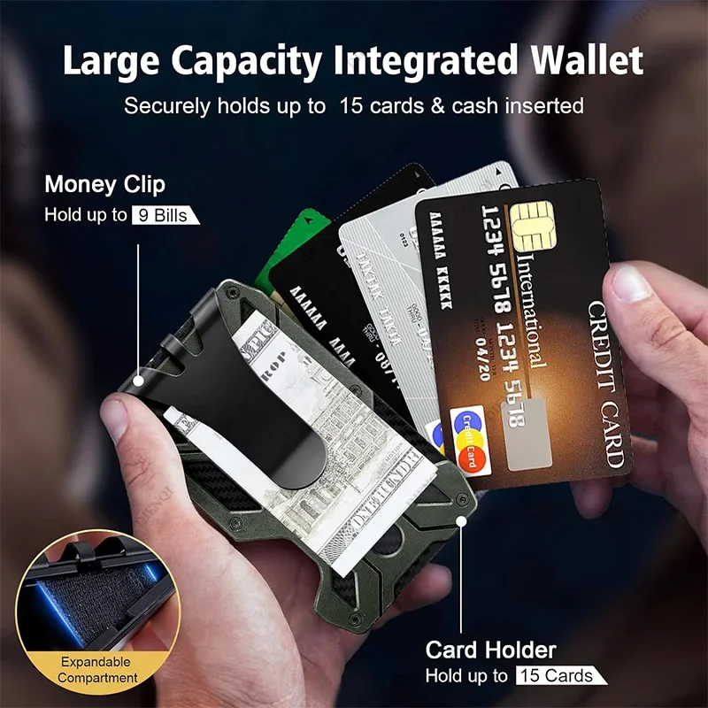 EDC Wallets Outdoor Card Holde - Edc Carry Card reseña y precio
